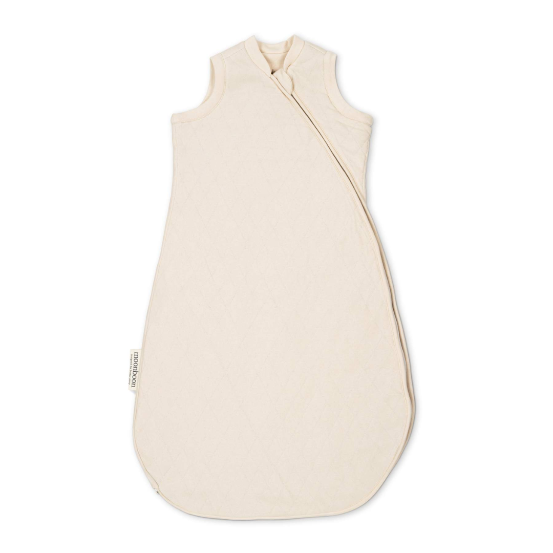 Moonboon tyngdesovepose til baby i naturfarvet stof, 9-12 kg